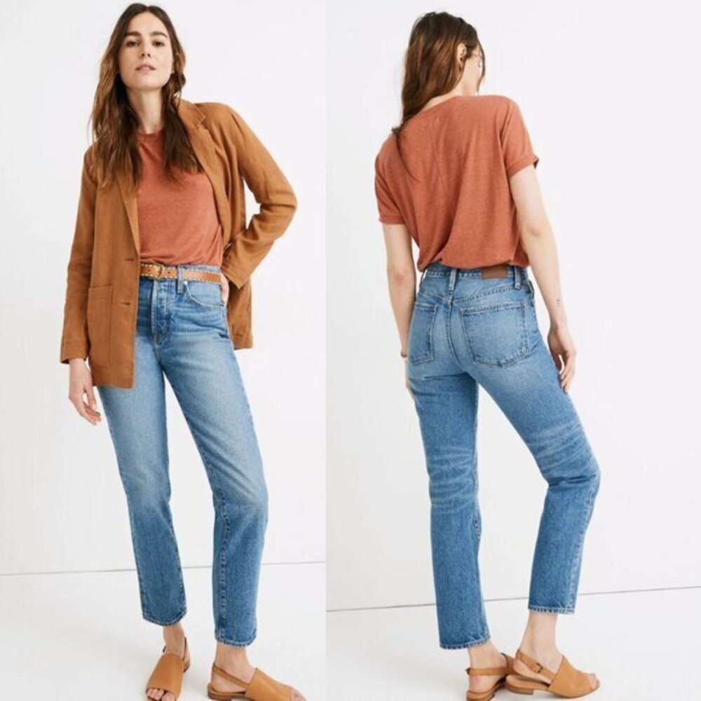 Madewell Women's The Perfect Vintage High Rise Jeans Size 29 Cormie Wash